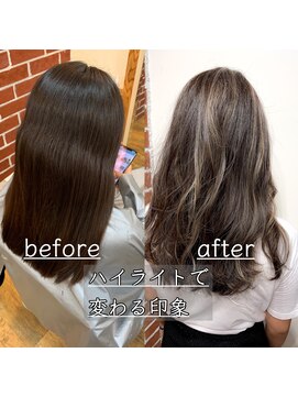 エイト プラット 渋谷2号店(EIGHT plat) 劇的イメチェン！ハイライト