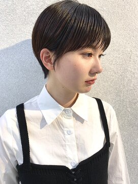 プレスドットサロン 表参道 青山(Press. Salon) " 小顔魅せ,, コンパクトショート　[表参道/表参道駅/青山］