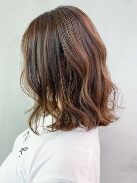 アイティー バイ アルバム 中野店(IT by ALBUM) インナーベージュ_オリーブカラーハイライトカラー_ba306023