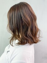 アイティー バイ アルバム 中野店(IT by ALBUM) インナーベージュ_オリーブカラーハイライトカラー_ba306023