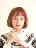 オフィスヘア/エアリーミディ/ショートパーマ/新宿