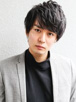 マッシュ短髪ツーブロックモテる束感モテ髪イケメン黒髪ビジネス