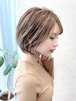 シャンドゥール 栄店(CHANDEUR) 《長めショートボブ》牧野