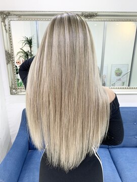 ネクストディバイス 梅田店(NEXT DEVICE) 【Device梅田】シールエク40枚+外国人風Wカラー+カット¥18990