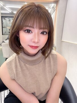 ロンド マーレ 天神大名店(Lond mare) 韓国くびれヘア 韓国巻き 韓国風ヘア 前髪 顔まわりレイヤー