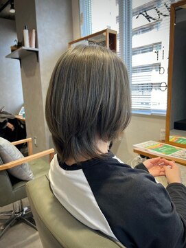 ビス ヘア アンド ビューティー 西新井店(Vis Hair＆Beauty) 20代30代大人可愛い★小顔ショートカット前下がりウルフカット