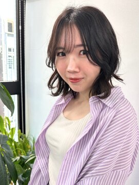 エンディアリング 東銀座(Endearing) ハイライト/マッシュパーマ/束感/波巻き/銀座/東銀座/眉毛