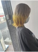 ミルクティー×イエロー