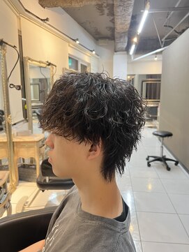 アイズ 海老名(AIZU) ツイストスパイラルパーマ　ツイストパーマ　メンズパーマ