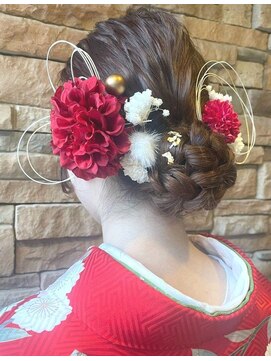 エノモト(ENOMOTO) 成人式ヘアアレンジ