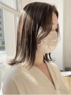 フレイムス ヘア アンド リラックス 高崎駅西口店(Frames hair&relax) 透明感カラー(ベージュ・ブラウン・グレージュ)