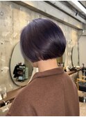 ハイトーンボブ！バイオレットカラー