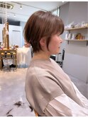 前髪あり/くびれショート/ひし形/大人20代30代40代【玉川沙希】