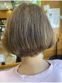 お手入れ簡単ボブ
