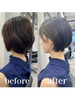 ヘアサロン ドットプラス 町田店(dot. plus)&nbsp;【市井友佳子】大人ショート