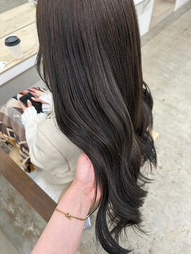 エトレ(etore) 艶髪×透明感カラーアッシュグレージュ