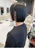ボブカット*ミニボブ*大人ボブ*黒髪*白髪染め*30代40代50代