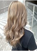 【felice MICHI 石井あすか】ハイライト ブロンドカラー ロング