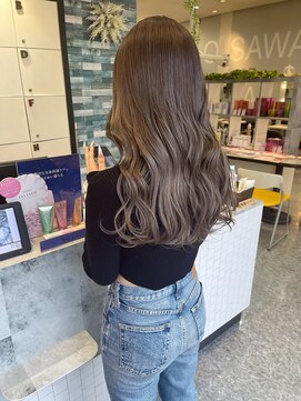 美容室 サワコ 国府店(SAWAKO) セピアグレージュ