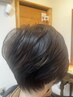 40代以上の方におすすめ　ケアカラー＋カット＋活性酸素デトックス＋Tr