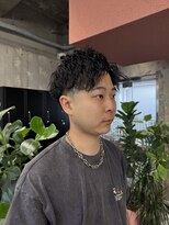 キャラハーフ 池袋東口店(KYARA HALF)&nbsp;【yura】縦落ちツイストスパイラルパーマ/メンズパーマ