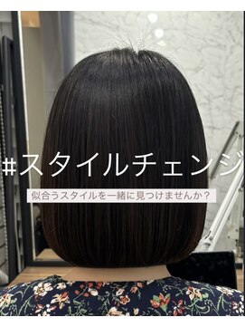 メモリーズ 銀座(Memories) 前下がりボブ切りっぱなしボブミニボブショートボブ