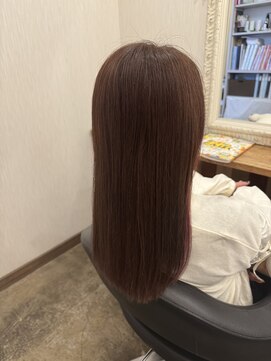 カムシーサード(Comese' third) 【Come Se' ＩＩＩ】☆髪質改善カラー☆ロング