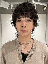 テクネ 天神大名(techne)&nbsp;天神大名シャドウパーマスパイラルパーマメンズマッシュウルフ