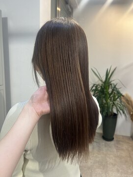 ムード(mood) ダブルカラー/ブリーチなし/ベージュ/オリーブ/ナチュラル