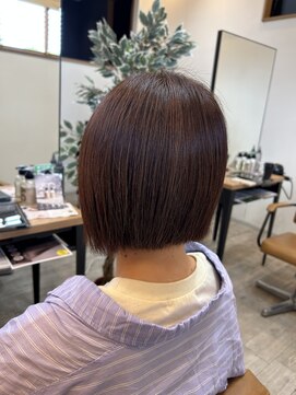 クロエバイラヴィズム 郡山さくら通り店(CLOE by LUVISM) 切りっぱなしボブ！