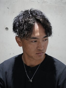 メッツ 原宿(METS) MEN'S/ツイスパ×スキンフェード/短髪/黒髪/ベリーショート