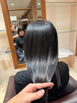 チェロ 中町(CHERO) ★美髪ストレートヘア＃髪質改善＃縮毛矯正＃透明感カラー