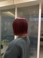 ヘアーサロンデフォーエバーヴィーダ(hairsalon de Forever vida) 〔笠原〕レッドピンク!♪