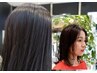 【新生活応援】カット＋暗髪・艶カラー  ￥17,600→