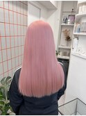 インナーカラー/トリートメント/デザインカラー/ペールピンク