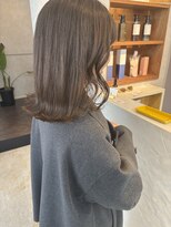 ナネヘアー(8. nane hair) オリーブベージュ
