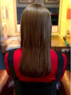 アットザコーナー(at the corner) ミルクティーベージュ ブリーチ ダブルカラー 髪質改善 艶髪