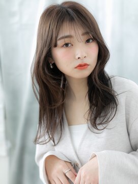 ドクターズサロン LAB 小山店 ミストバング透明感カラーふわレイヤーロングt小山20代30代40代
