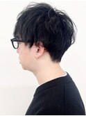 【松戸 アイダ】軟毛×くせ毛　レイヤーマッシュ　長めマッシュ