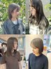 【学割U24】韓国レイヤーCUT＋透明感オリーブカラー＋質感アップTR ￥9500