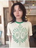 メンズロング ニュアンスパーマ