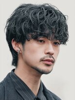 Men's salon fifth 博多【メンズサロン フィフス】【11月1日NEW OPEN(予定)】 博多波巻きパーマツイストスパイラルパーマセンターパートゆるめ