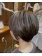 ヘアーサロン アトリエ(Hair salon ATORIE)の写真/白髪をいかしたデザインで理想の私へ。白髪でもオシャレに魅せるハイライトカラーで彩りを☆