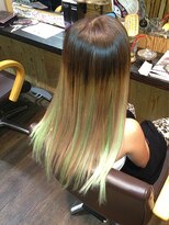 ユートピア(U topia)&nbsp;グラデーション×グリーン