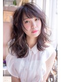 【Lond】ほっぺにかかるサイドバングがキュート♪