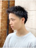 ショートレイヤー刈り上げツーブロック