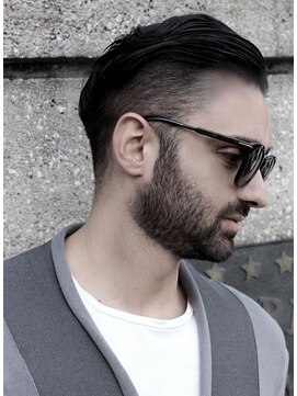 ジジバイワースホワイル(jiji by WORTH WHILE) ヒュー・ジャックマン　風　オールバックポンパドール