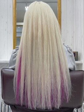 ディバイス カラーアンドエクステ(Device) ハイトーン&原色インナーカラー