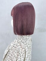 アルバム 銀座(ALBUM GINZA)&nbsp;ラベンダーボブ_くびれヘアビタミンカラー_ba340862