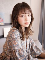 エムスラッシュ アヴェダ 自由が丘(M.SLASH AVEDA)&nbsp;ミックスカール/シースルーバング/ハイライト/自由が丘!